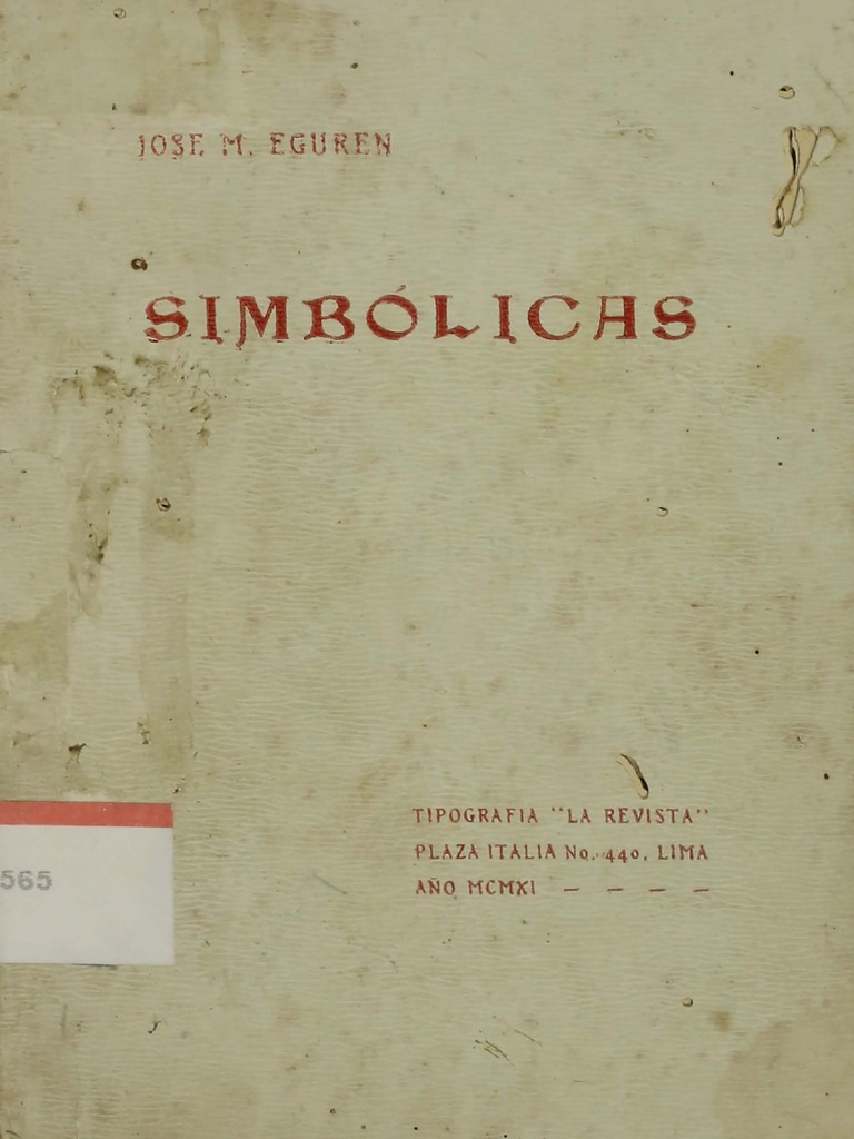 Eguren. Simbolicas (1911) | PDF