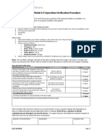 PNeuton Model A-E Operational Verification Form Rev2