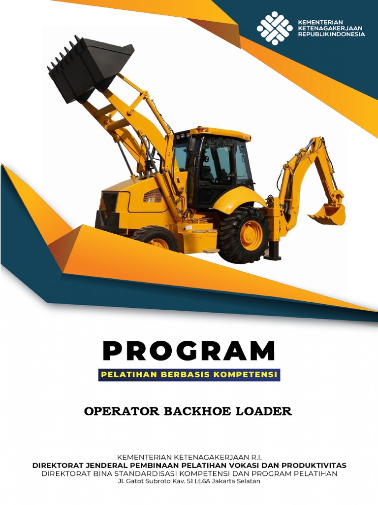 Operator backhoe loader 280 jp PDF