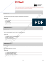 DLMBLSE01-01 Practice Exam