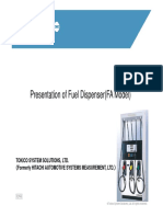 Presentation of Fuel Dispenser(FA Model) Highlights Key Features