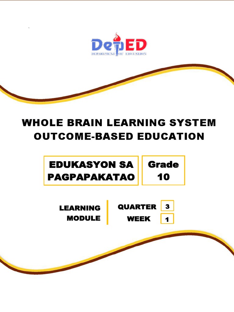 Esp Grade 10 q3 Week 1 | PDF