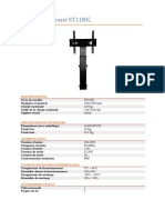 Fiche technique Stand fixe motorisé ST11BK (1)