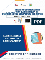 Session 2 - Submission and Receipt of Applications