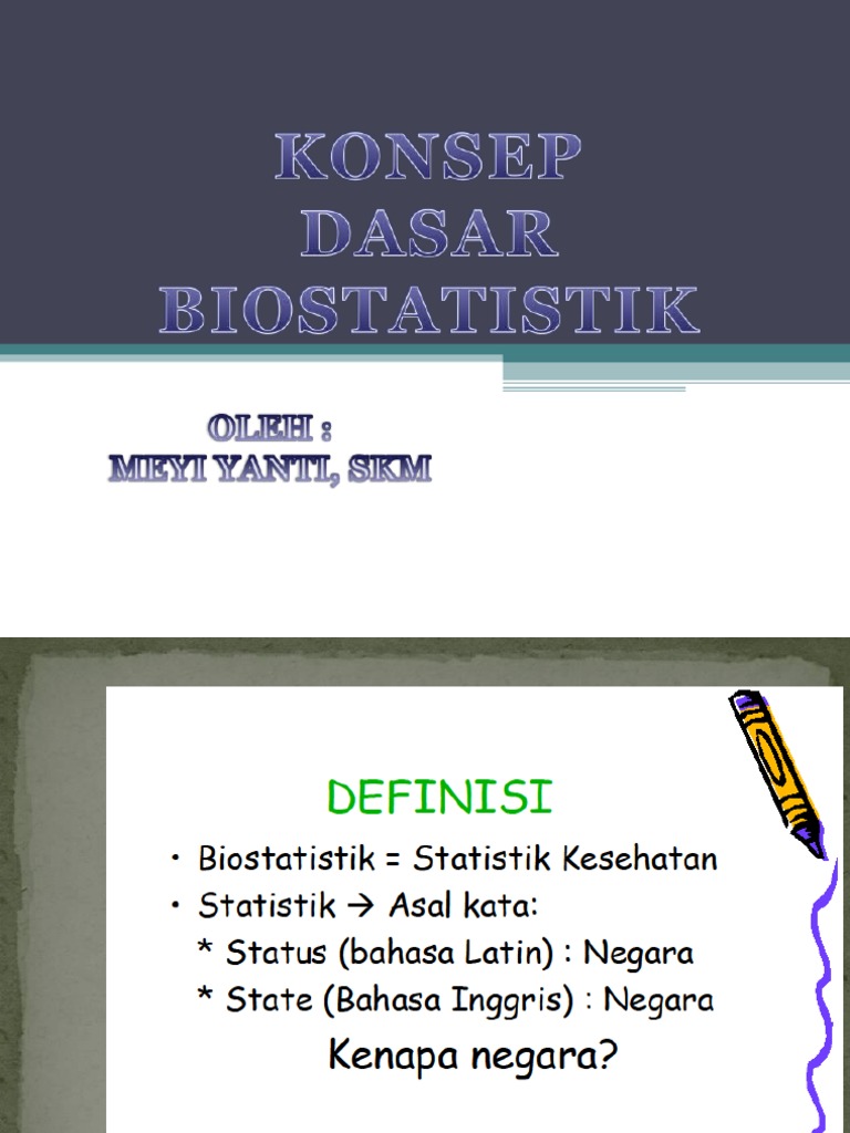 Biostatistik PT 1 PDF