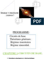 Electricité Partie 1