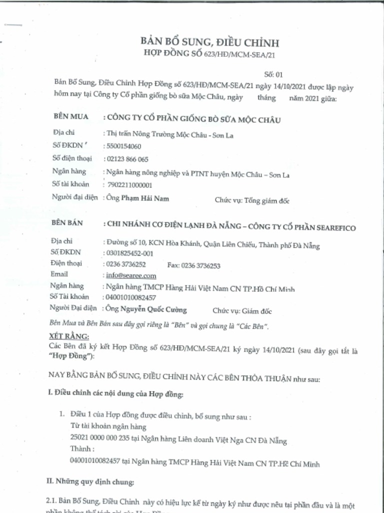BSHD 623 01 Sua MC Doi STK | PDF