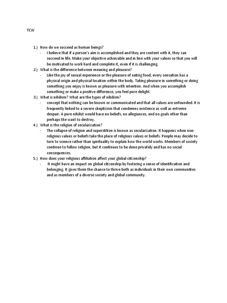 TCW | PDF