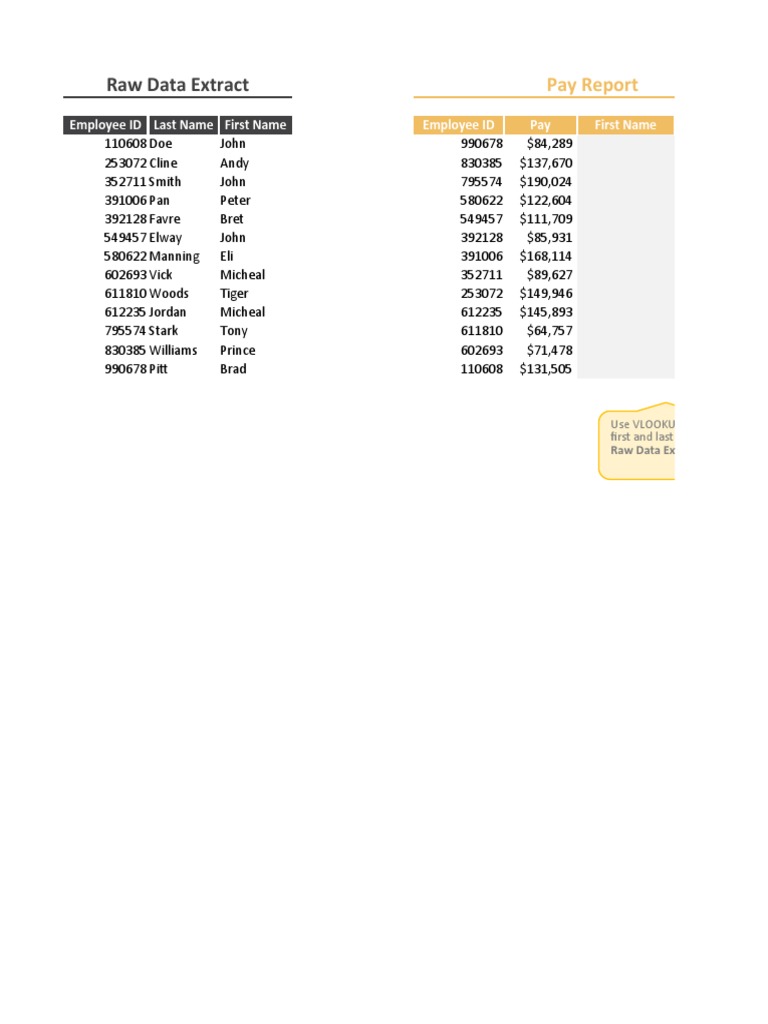 Vlookup+Practice+Examples PDF