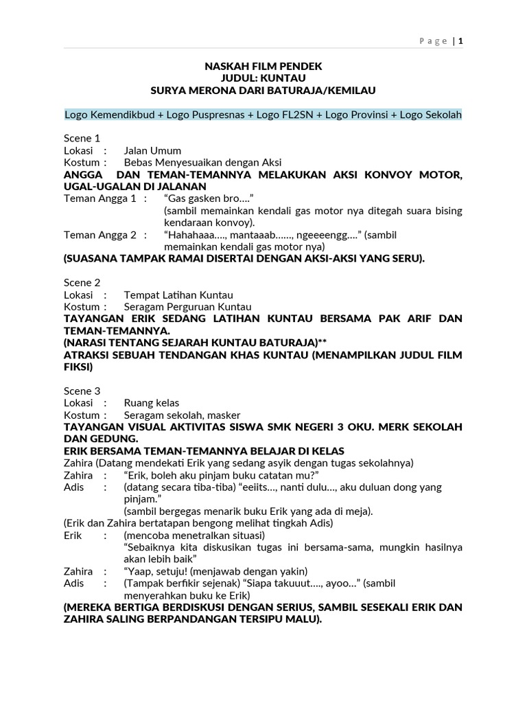 Kuntau Naskah Rev 2 | PDF