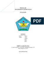 MAKALAH SMP PENCEMARAN LINGKUNGAN