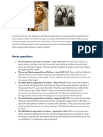 Our Lady of Fatima Is The Title Given To The Blessed Virgin Mary in Connection With Her Apparitions To Three Shepherd Children in Fatima