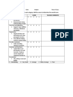 Writing Essay Rubric