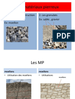 Les Matériaux Pierreux Presentation 2-1