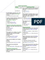 Adjective Normal Position (03)