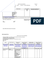 Work Activity Inventory Sheet Word Template