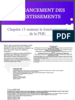 Chapitre 15 Les Investissements