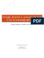 Corrigc3a9 Brassage Gc3a9nc3a9tique Enoncc3a9 11