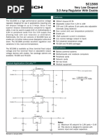 Very Low Dropout 3.0 Amp Regulator With Enable: Power Management Features Description