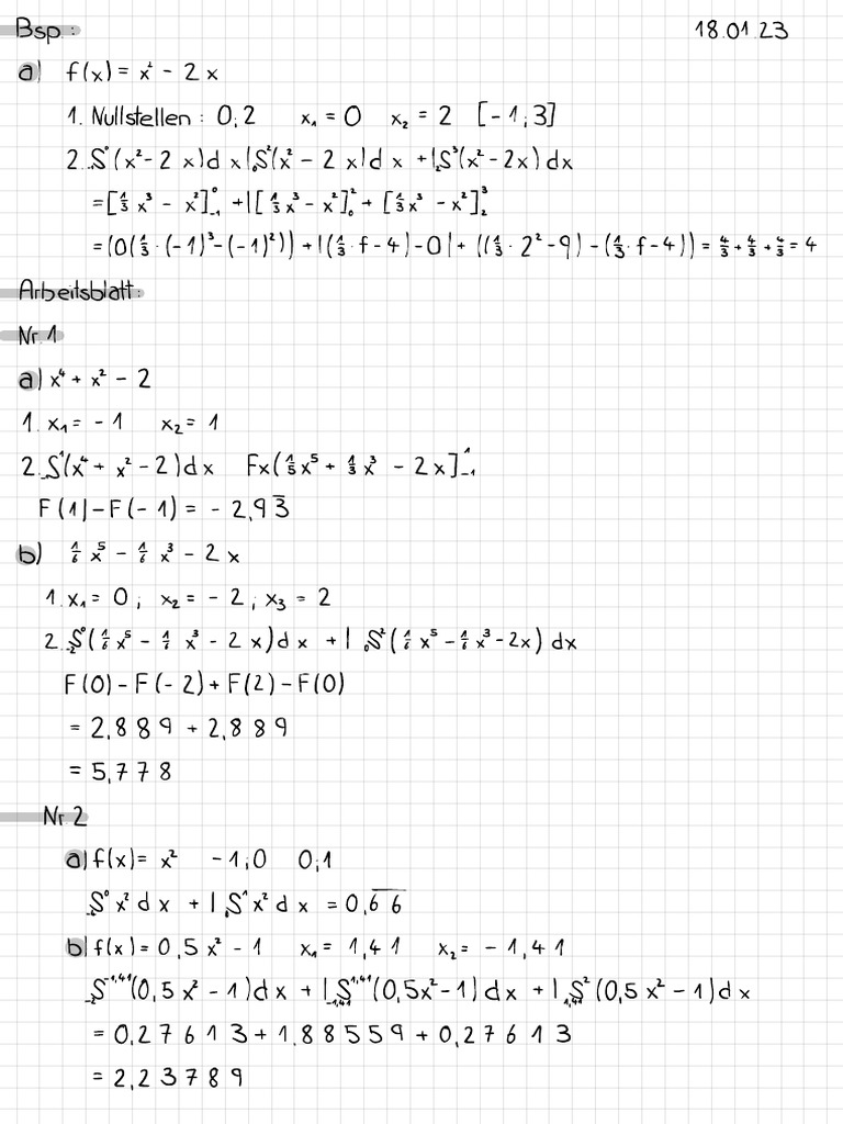 Mathematical Analysis and Calculations | PDF