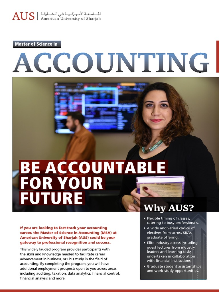 Msc Accounting Pdf Accounting Certified Public Accountant