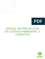 Proyectos de justicia ambiental y climática