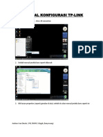 Tutorial Konfigurasi Tp-Link