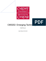 CM3202 Emerging Technologies Portfolio