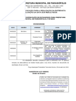 Edital de Convocacao para A Realizacao Da Entrevista e Divulgacao Da Data Dos Resultados - 2023