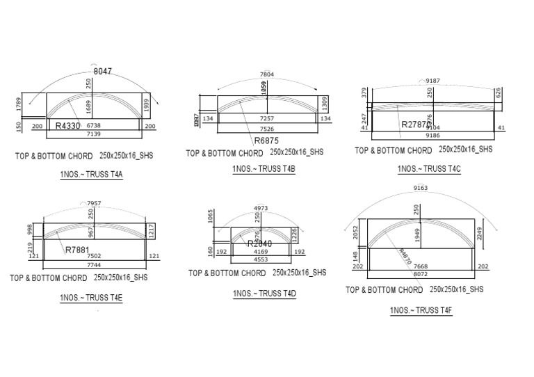 Curve Truss Pdf Architectural Design Architecture