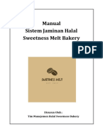 MANUAL HALAL - Sweetness Melt Bakery - Kelompok 2 - K1