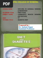 Diabetic Diet