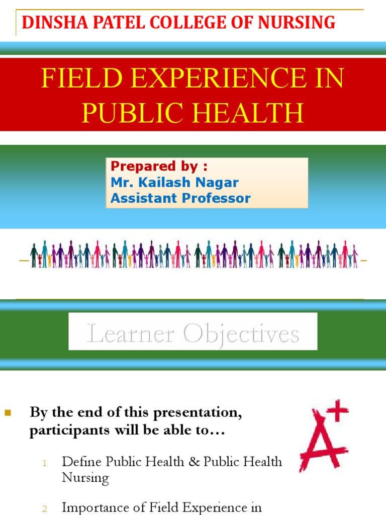 Field Experience in Community Health Nursing | PDF | Self-Improvement ...