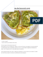 Pate de broccoli copt - e-Retete