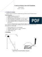 Sliding Mode Control of Rotary Inverted Pendulum