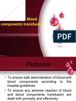 Blood Transfusion