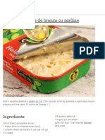 Pasta de Branza Cu Sardine - E-Retete