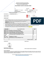 LAGMAN - DBC - PRE-ENLISTMENT SURVEY ADVISING FORM - 1st Sem AY 23-24