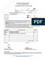 Lagman - DBC - Pre-Enlistment Survey Advising Form - Myt 2023