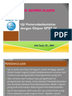 Uji Heteroskedastisitas SPSS 24