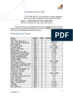 Especificação da comunicação ECU CAN da Pro Tune