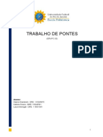 TRABALHO DE PONTES (Grupo 20)