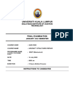 Question 5 Aircraft Structure Repair