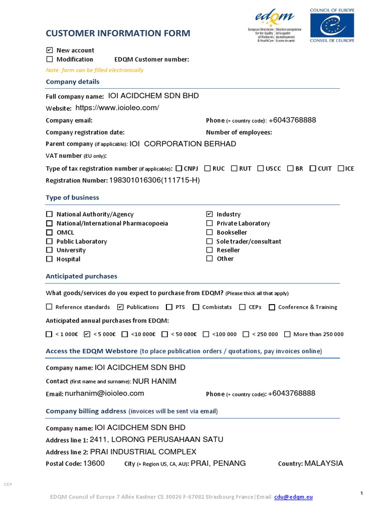 Ed QM Store Request Credit Applicationform | PDF