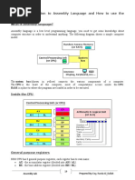 Assembly Lab Manual