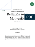 Motivacion de La Reflexion