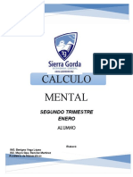 Calculo Mental Alumno Enero