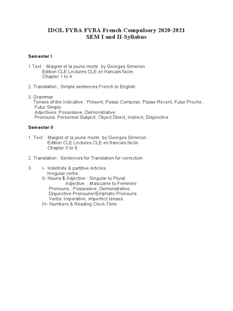 French | PDF