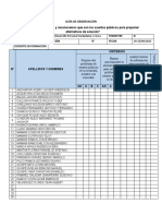 GUIA DE OBSERVACION de Las Sesion 9