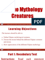 Filipino Mythology Creatures